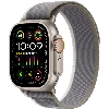 Apple Watch Ultra 2 GPS + Cellular, 49 мм, корпус из титана, ремешок Trail зеленого/серого цвета, размер S/M